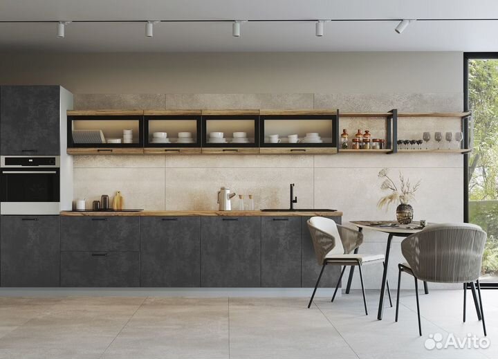 Кухня в стиле лофт на заказ