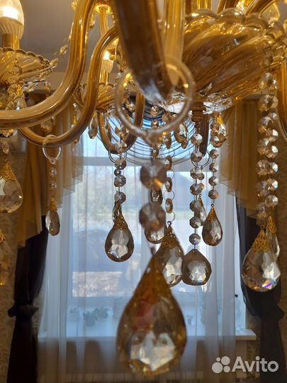 Люстра богемия 12 ламп