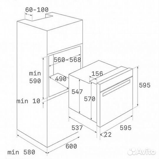 Духовой шкаф teka HSB 615 SS inox(41560121)