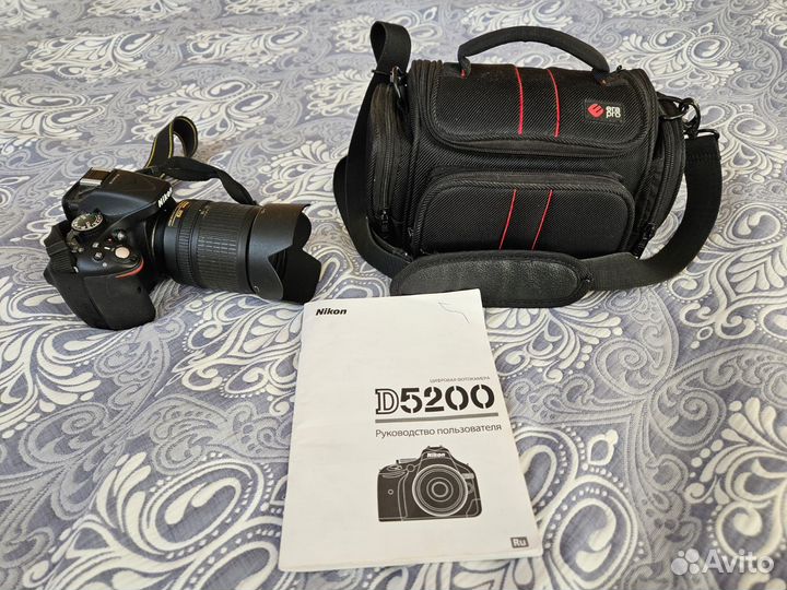 Зеркальный фотоаппарат nikon d5200