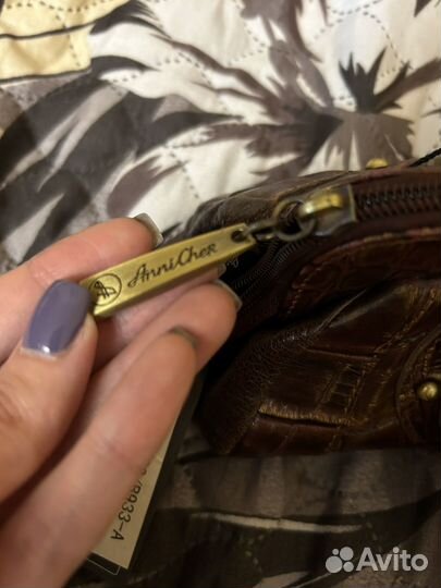 Сумка кожаная