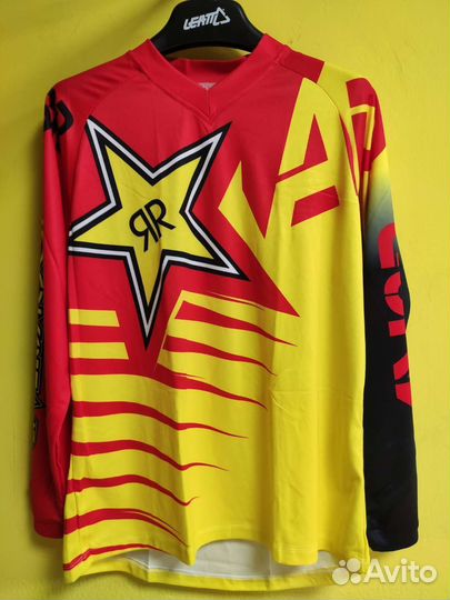 Джерси для мотокросса ansr Rock Star red-yellow