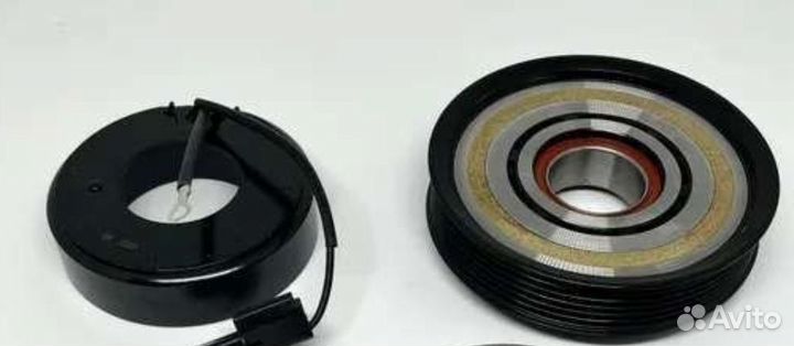 Шкив компрессора кондиционера Киа Рио, Солярис