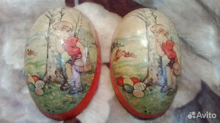 Пасхальное яйцо из папье-маше