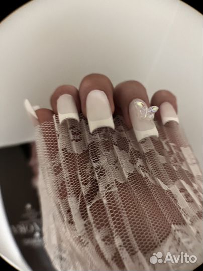Маникюр наращивание педикюр