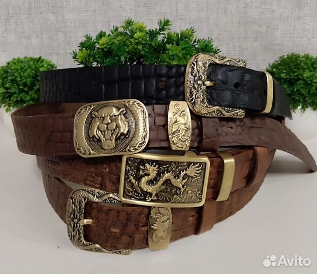 Кожаные ремни