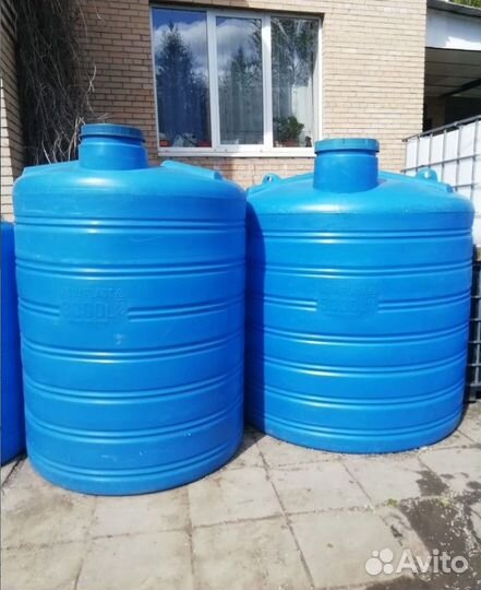 Пластиковые баки/ёмкости от 1000л