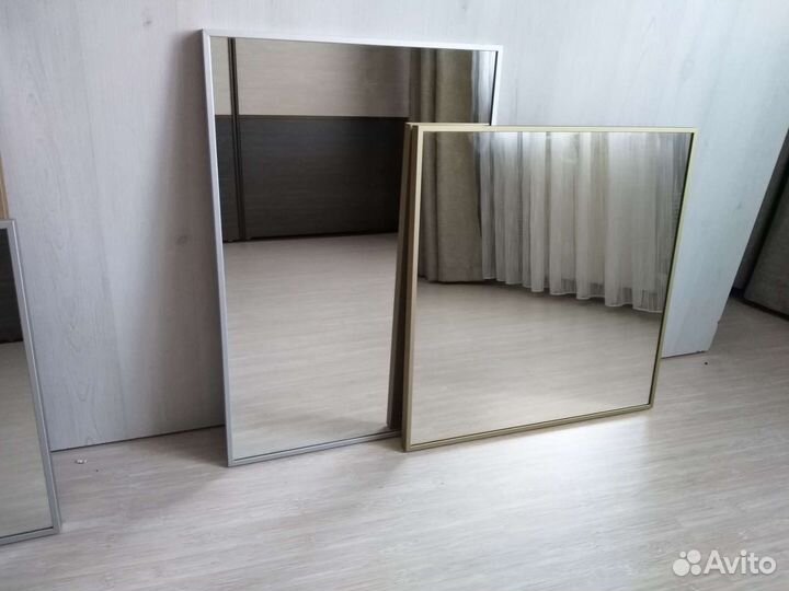 Зеркало в алюминиевом профиле