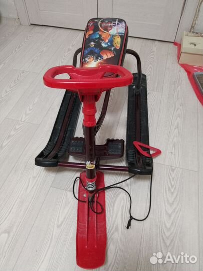 Снегокат детский Nika Kids Galaxy Robot