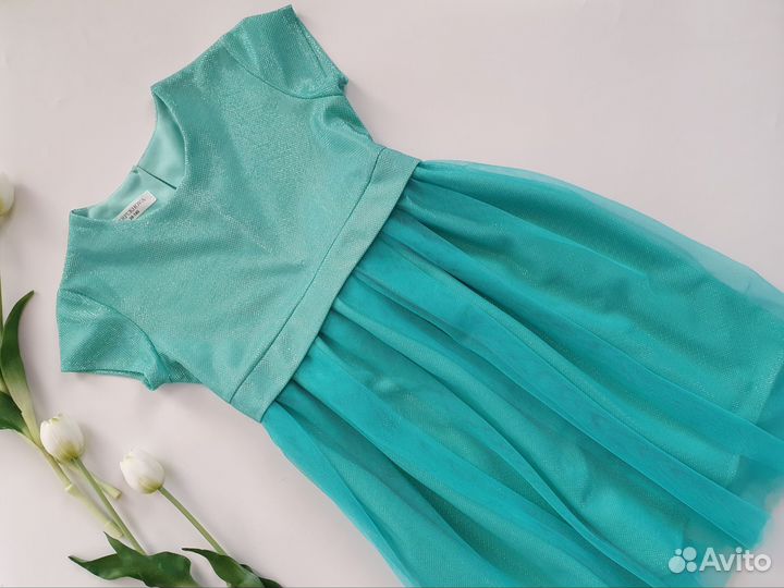 Нарядное платье для девочки 128 134