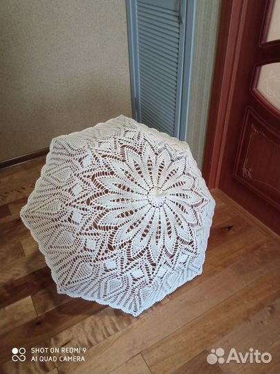 Зонт вязаный