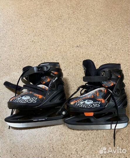 Коньки раздвижные 26-30