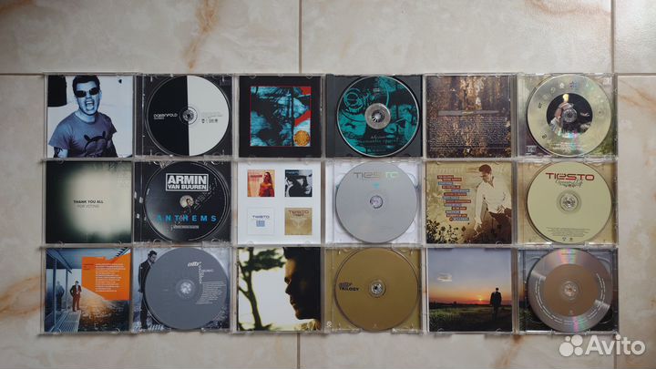 ATB / Armin Van Buuren / Delerium / Tiesto / CD