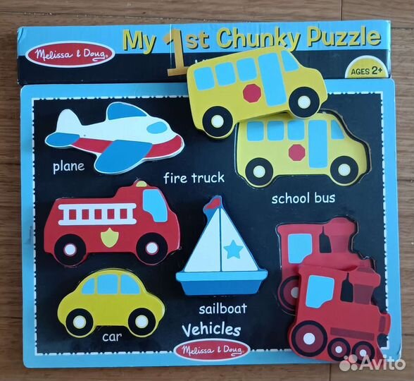 Деревянный пазл Melissa & Doug
