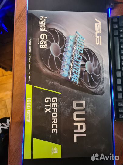 Видеокарта asus 1660 Super