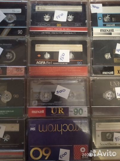 Аудиокассеты с записью