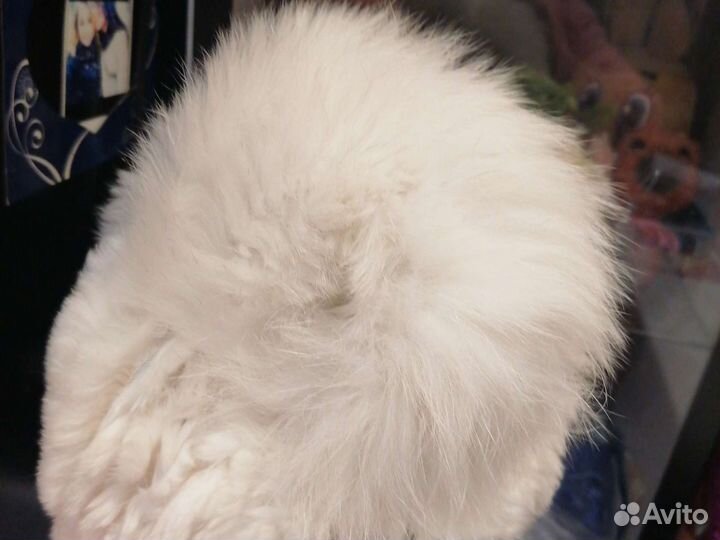 Шапка зимняя женская кролик рекс