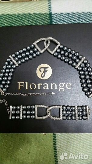 Комплект florange: колье, браслет