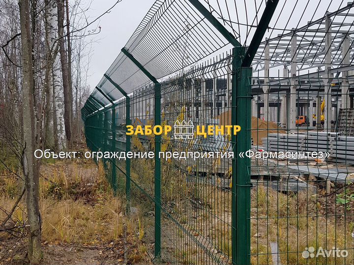 3Д, 2D заборы из сетки Гиттер, Черноморский