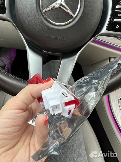 Подсветка дверей с логотипом mercedes Е klass