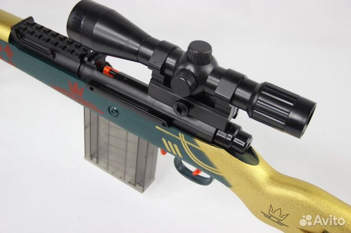 Снайперская винтовка детская новая