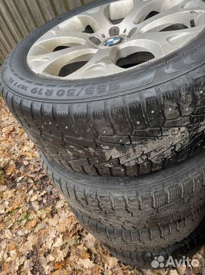 Диски BMW R19 оригинал с резиной зима R19 255/50 n