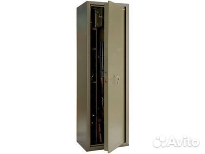 Оружейный сейф на 4 ружья (дверь 5мм,корупс 3мм)