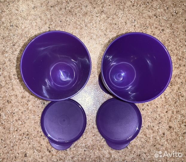 Бокалы Tupperware