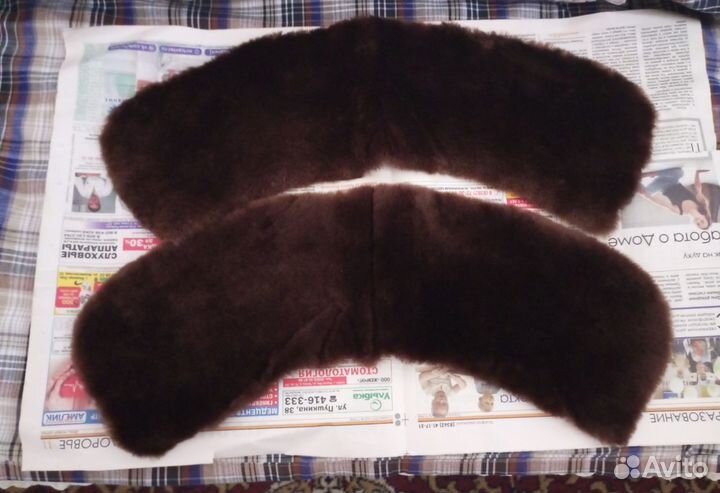 Воротник из мутона