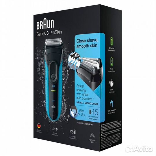 Электробритва Braun Series 3 ProSkin 3010s