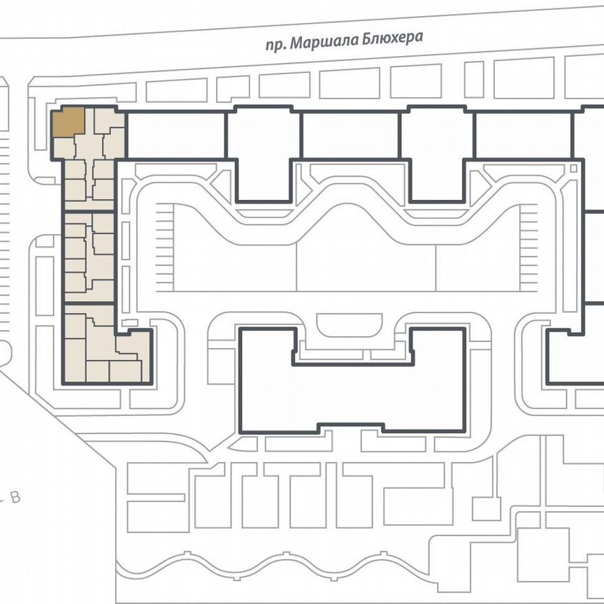 3-к. квартира, 76,9 м², 5/17 эт.