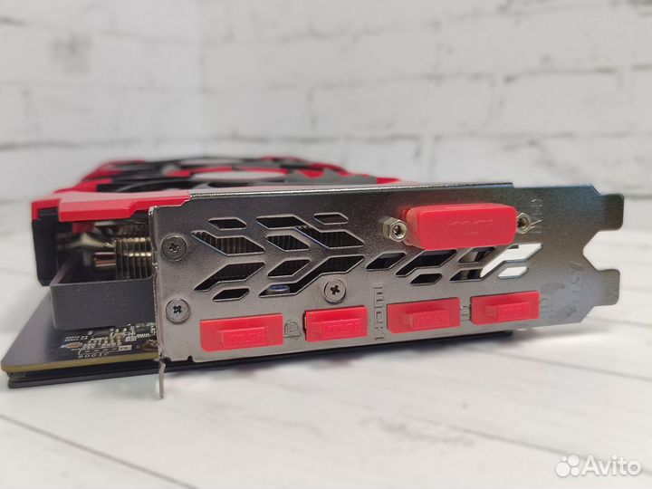 Видеокарта GeForce GTX 1060 MSI gaming X 6GB