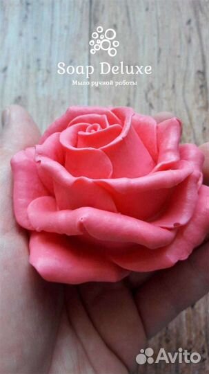 Роза в Куполе Мыло ручной работы