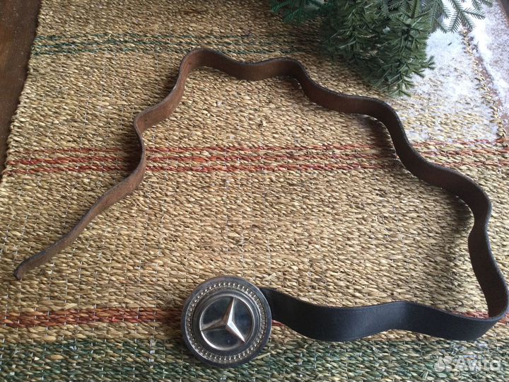 Мужской кожаный ремень