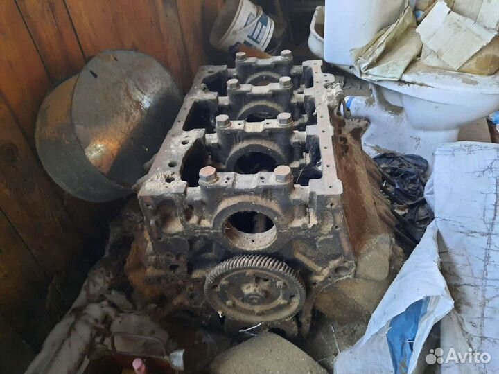 Стандартный блок двигателя на маз-6