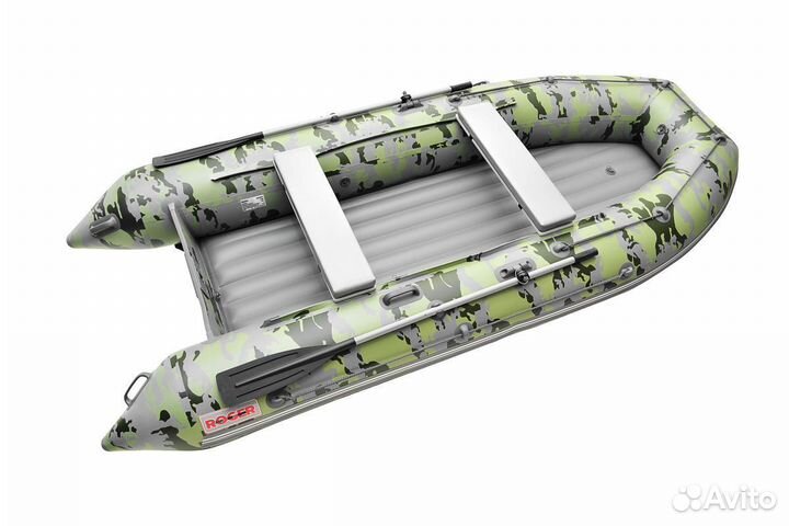 Лодка пвх Roger Zefir 3100 LT нднд малокилеватая