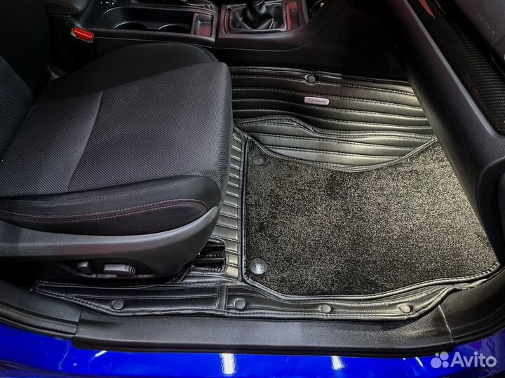 Автомобильные коврики 3D экокожа