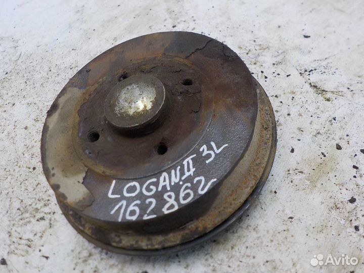 Тормозной барабан задний левый Renault Logan 2