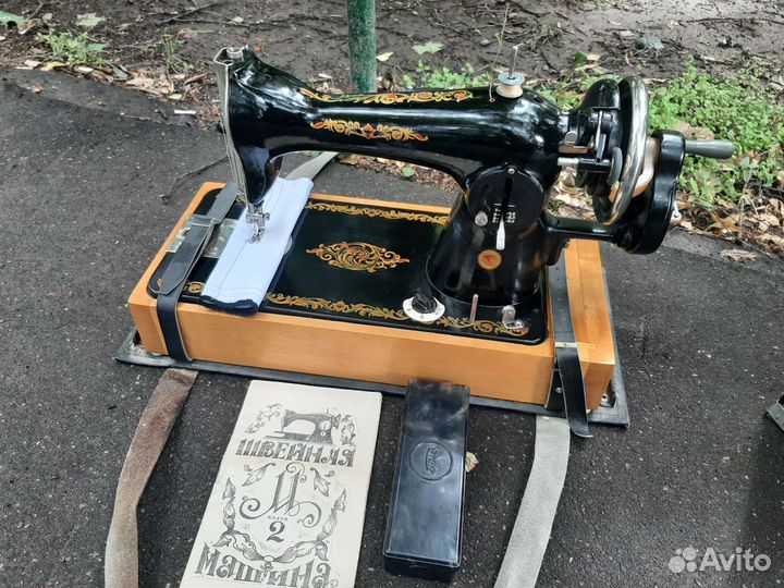 Швейная машинка подольская ручная