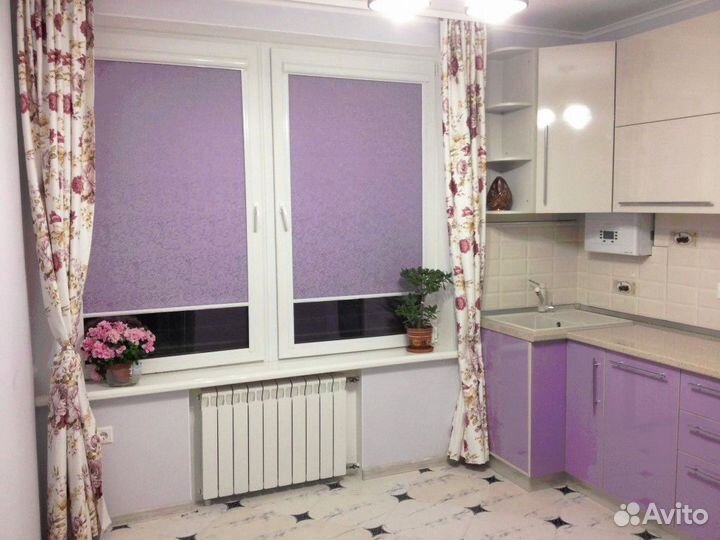 Рулонные шторы на кухню