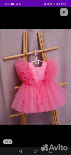 Платье для девочки 80- 86