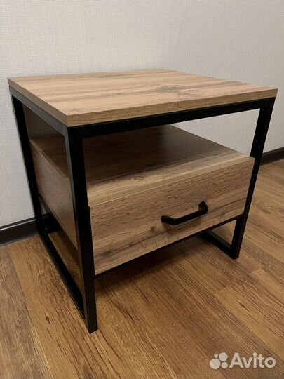 Тумба прикроватная лофт
