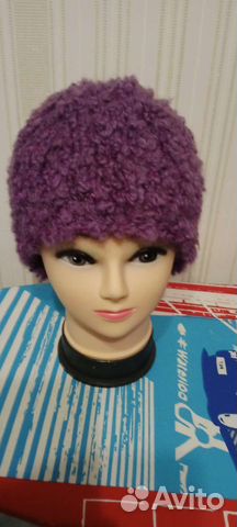 Шапка женская вязанная