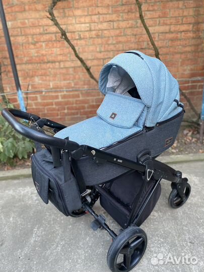 Коляска 2 в 1 adamex cristiano