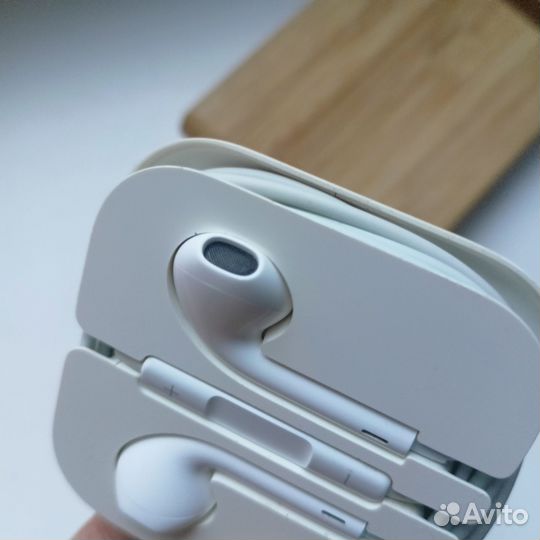 Наушники earpods jack 3,5 оригинал гарнитура