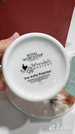 Чашка форфор Royal Worcester