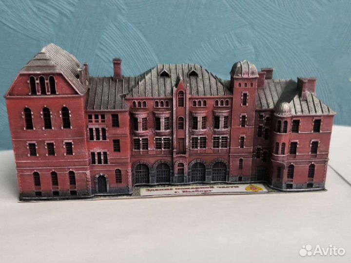 Модель Пожарной части Выборга