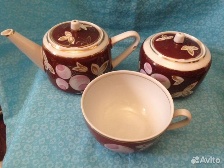 Сервиз Вербилки Слива СССР