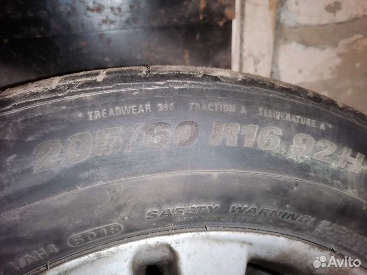 Колеса летние 205 60 r16