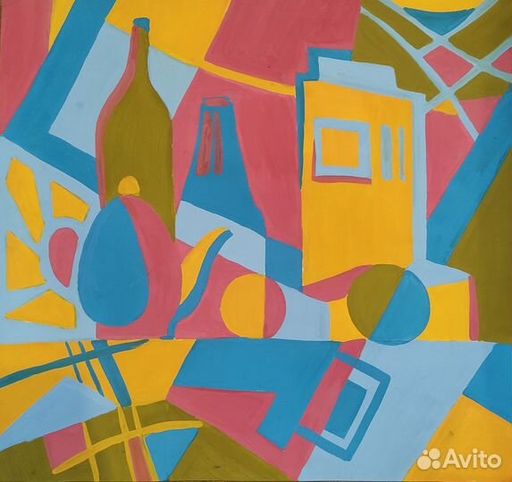 Картина. Декоративный натюрморт